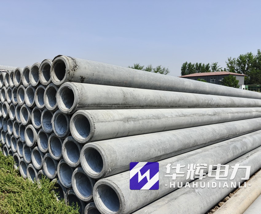 永安坝街道12米水泥电线杆